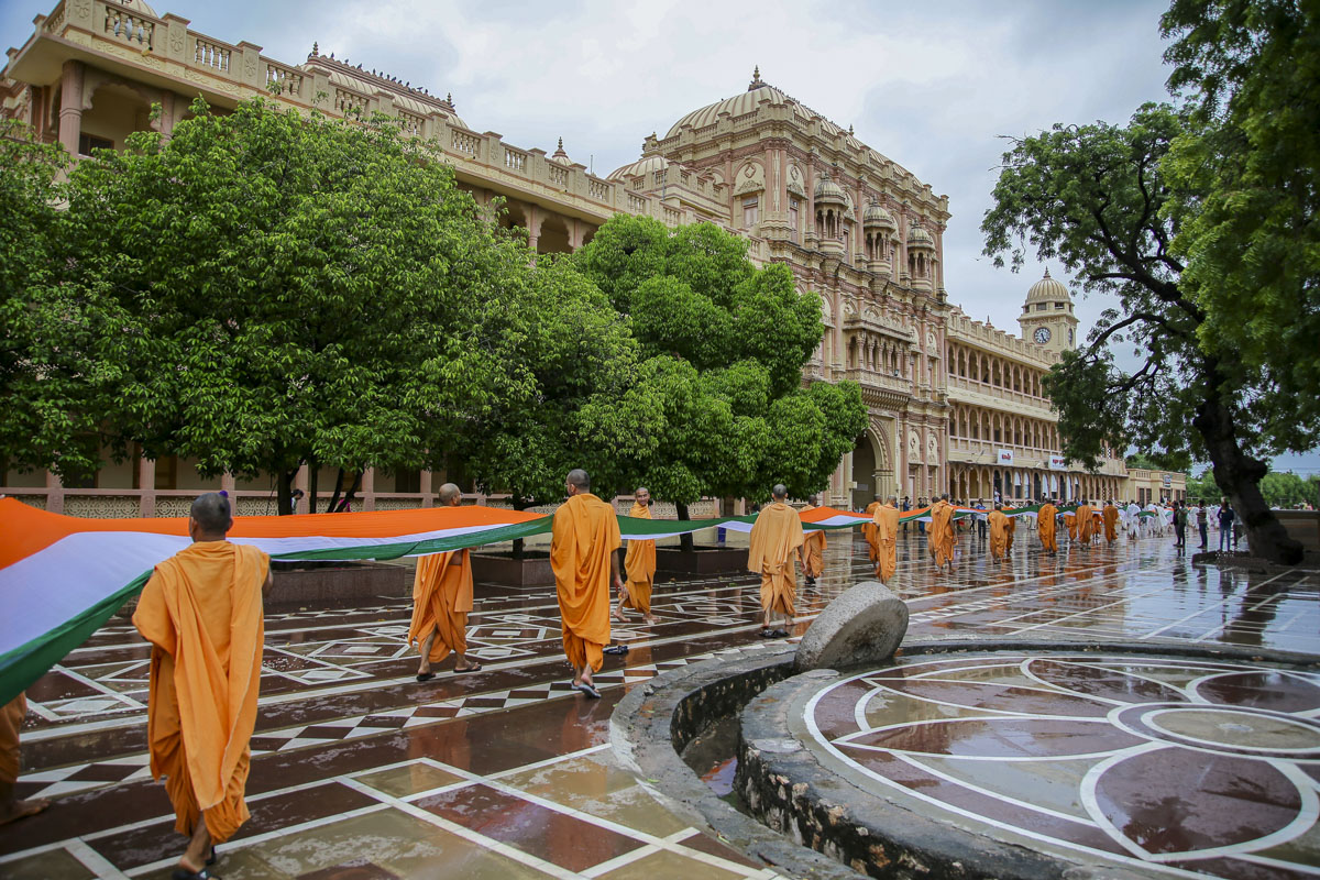 BAPS Celebrates India's Azadi ka Amrit Mahotsav, Sarangpur