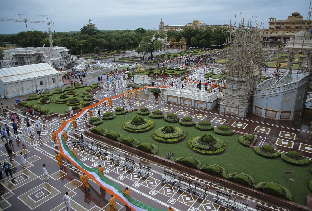 BAPS Celebrates India's Azadi ka Amrit Mahotsav, Sarangpur