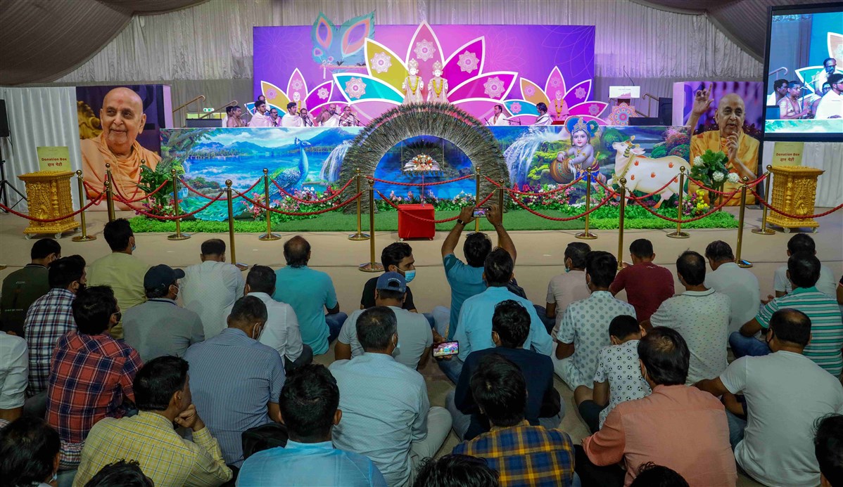 Janmashtami Celebration at the BAPS Hindu Mandir