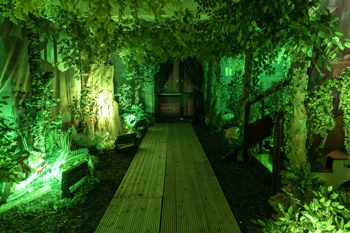 Through the Enchanted Woods to the Keeper’s Cabin
