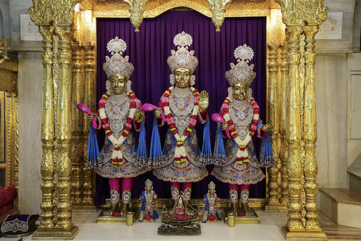 Pramukh Swami Maharaj Smruti Mandir Pratham Stambh Sthapan Vidhi, Sarangpur