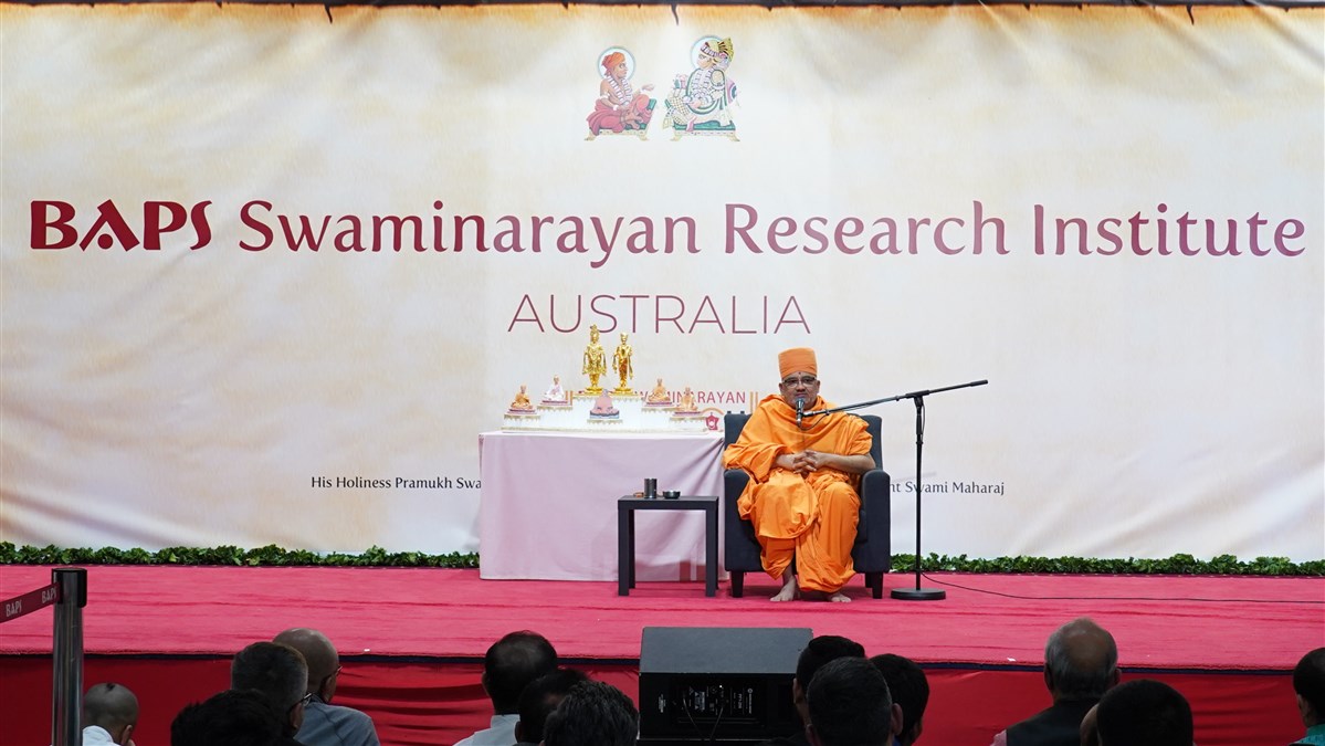 Inauguration of BAPS Swaminarayan Research Institute, Adelaide
