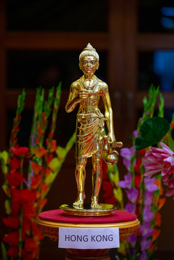 Shri Nilkanth Varni to be consecrated at BAPS Shri Swaminarayan Mandir, Hong Kong, China
