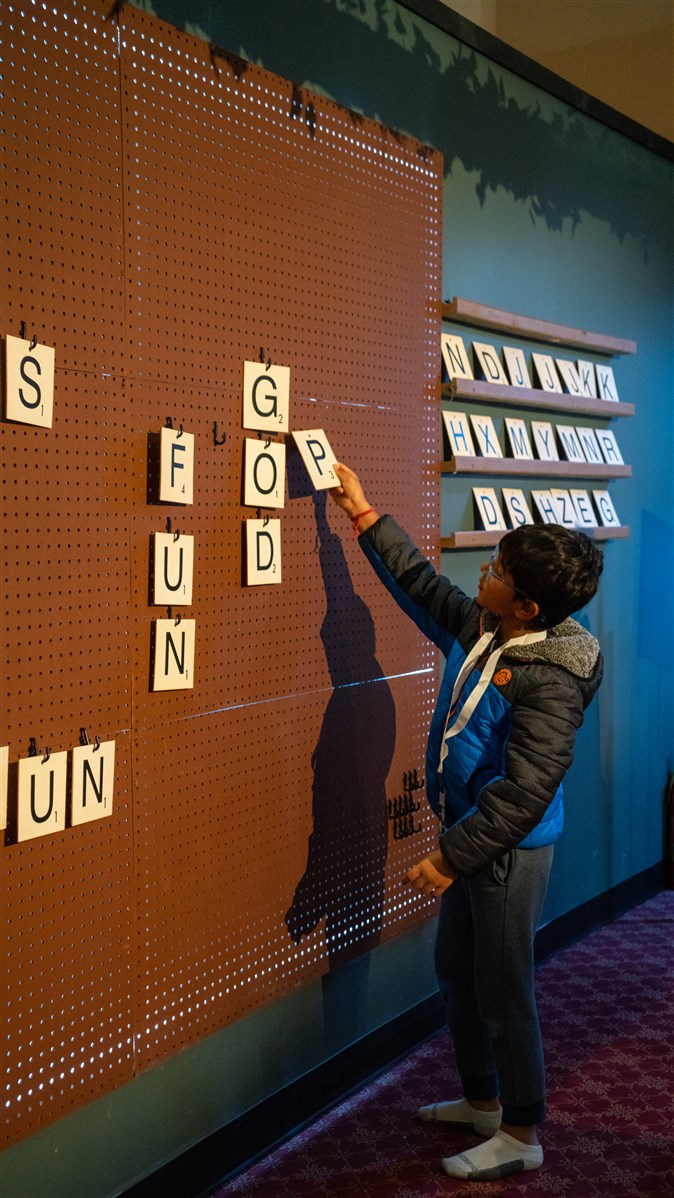 The Century of Service exhibition featured interactive activities for families.