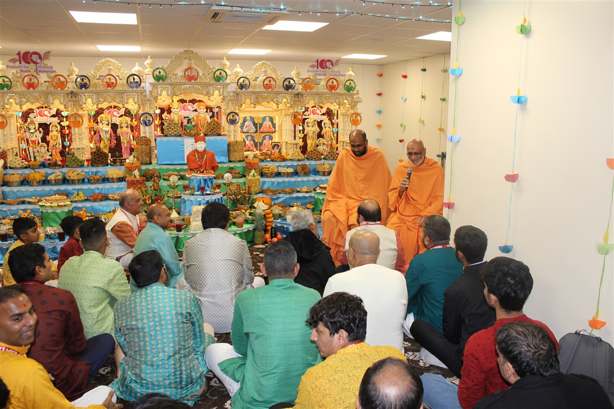 leeds hindu temple holi 2025