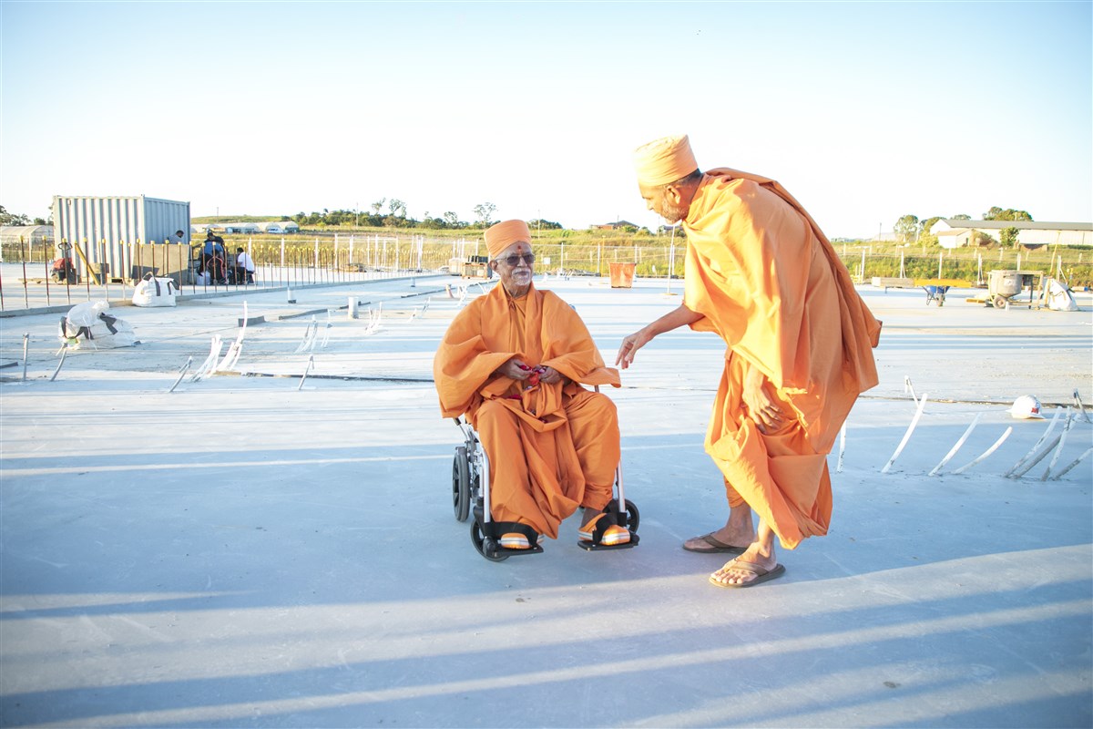 BAPS Hindu Mandir and Cultural Precinct Stambh Pujan, Sydney