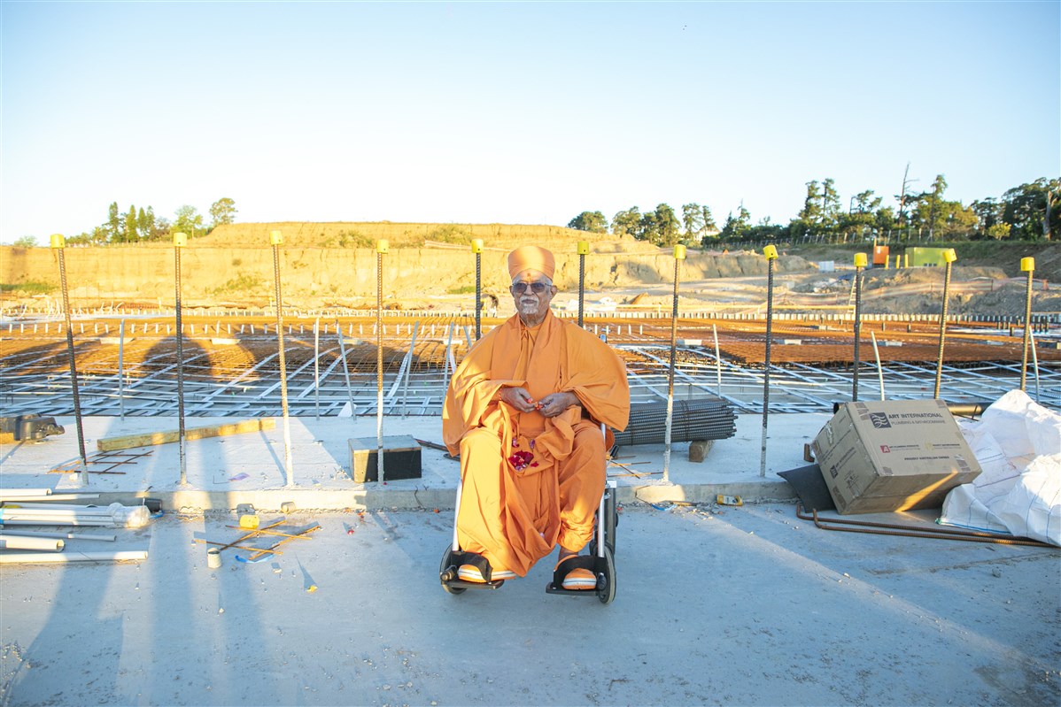 BAPS Hindu Mandir and Cultural Precinct Stambh Pujan, Sydney