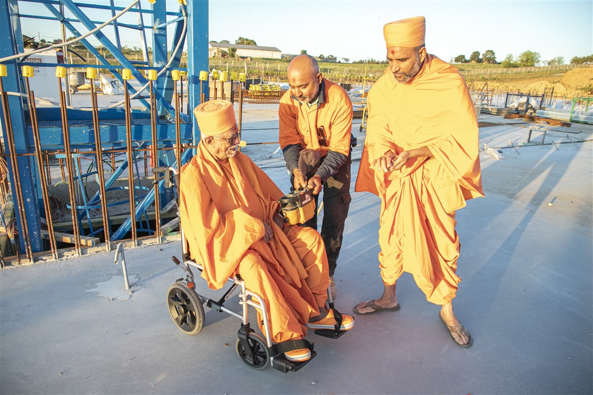 BAPS Hindu Mandir and Cultural Precinct Stambh Pujan, Sydney