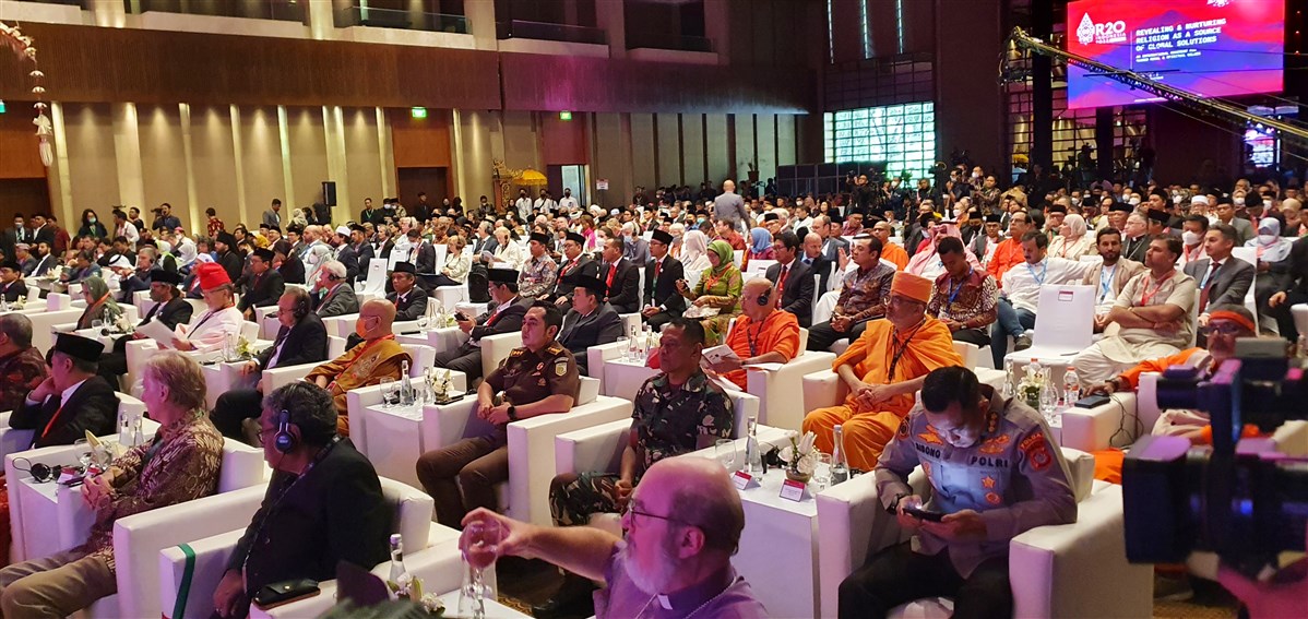 The summit brought together some of the world’s top religious leaders, representatives and scholars