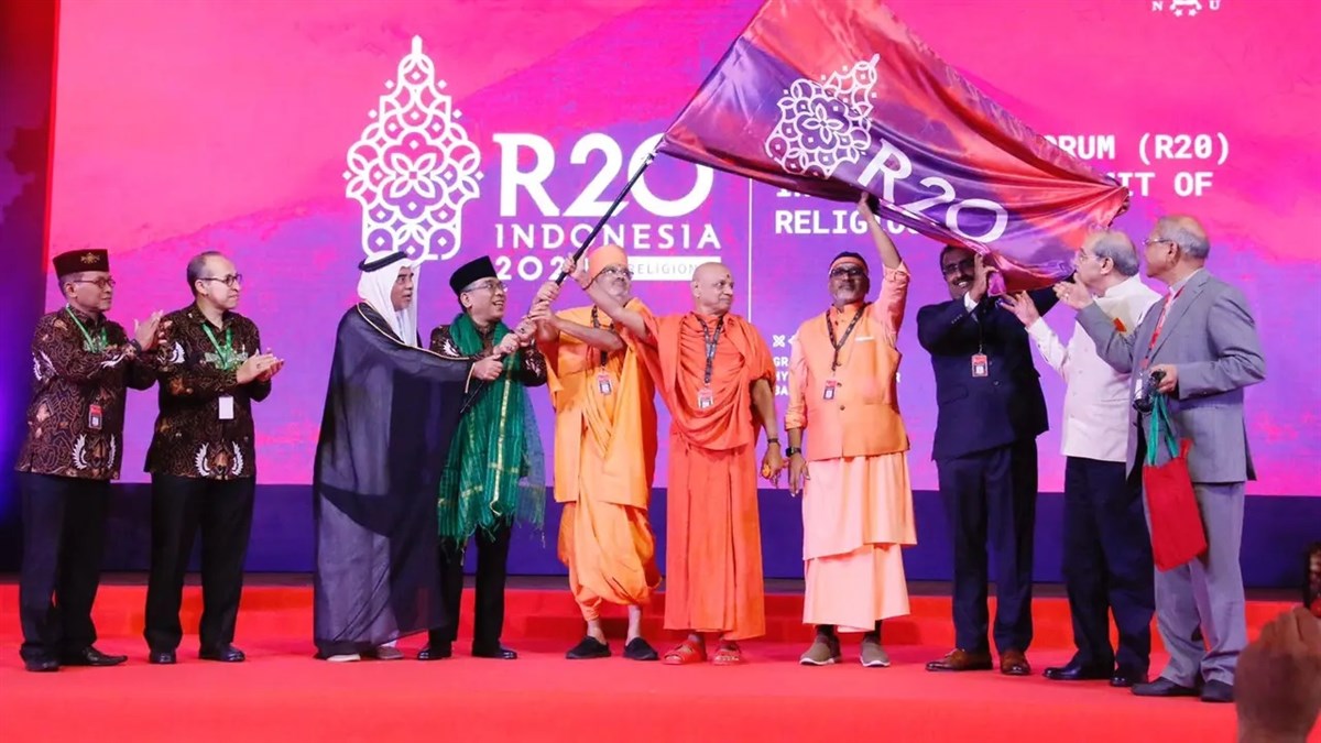 The summit in Indonesia concluded with a ceremony handing over the presidency of the R20 to India
