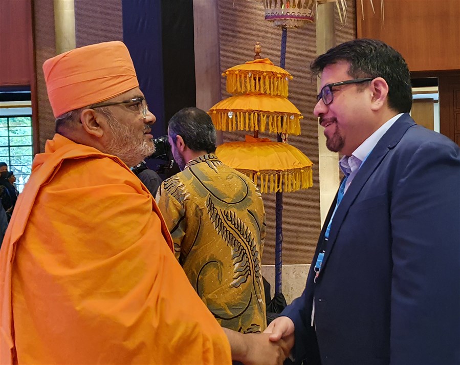 Several delegates also commended the commitment of BAPS Swaminarayan Sanstha around the world to foster genuine dialogue, mutual understanding and wider collaboration amongst diverse faith communities