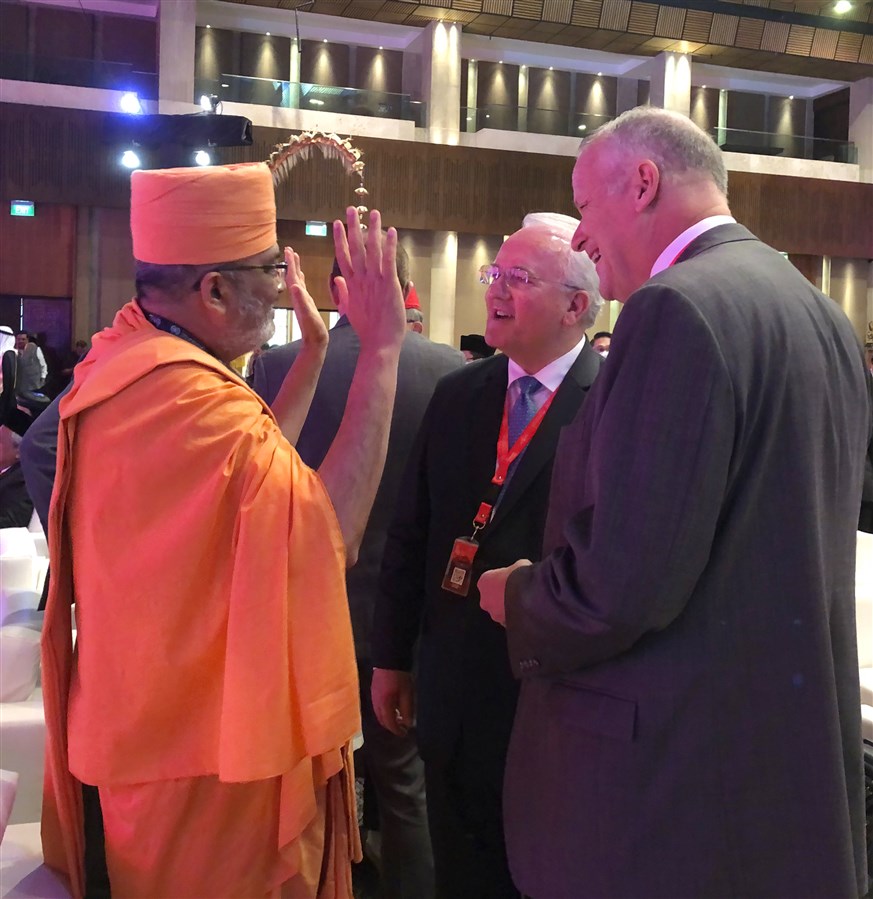 With Jack N. Gerard, General Authority Seventy of The Church of Jesus Christ of Latter-day Saints (USA)