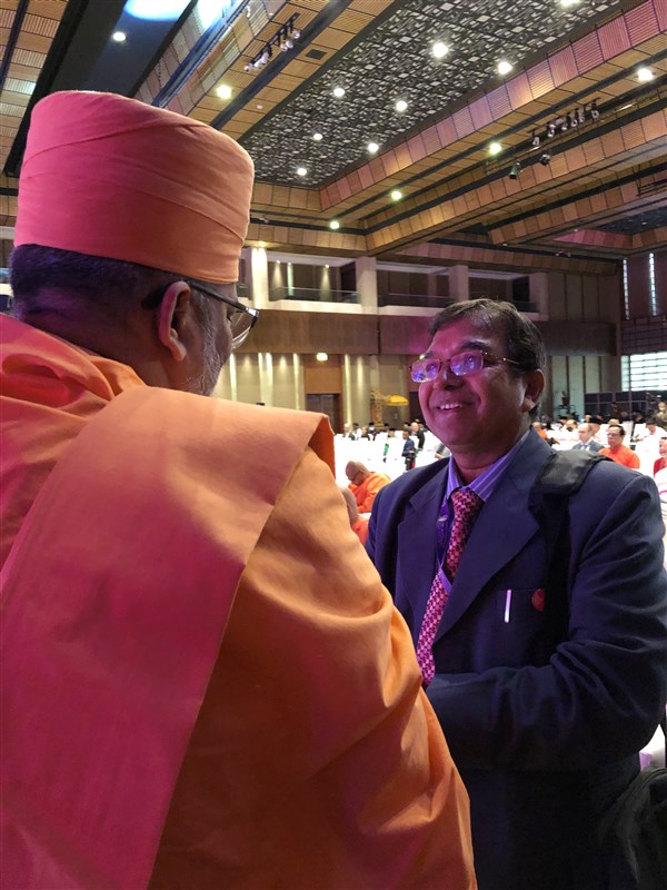 With Prakash Chand, Consul General of India to Bali (India/Indonesia)