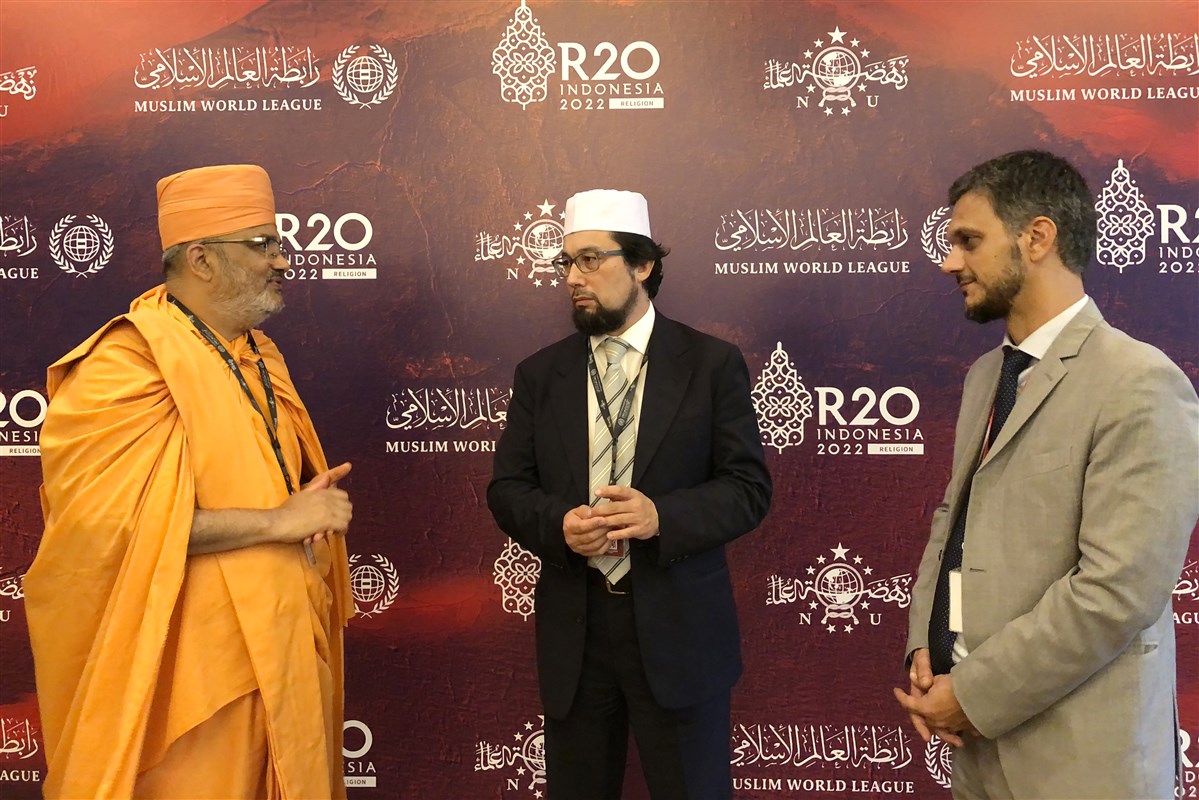 With Yahya Sergio Yahe Pallavicini, Vice President of the Italian Islamic Religious Community (Italy)