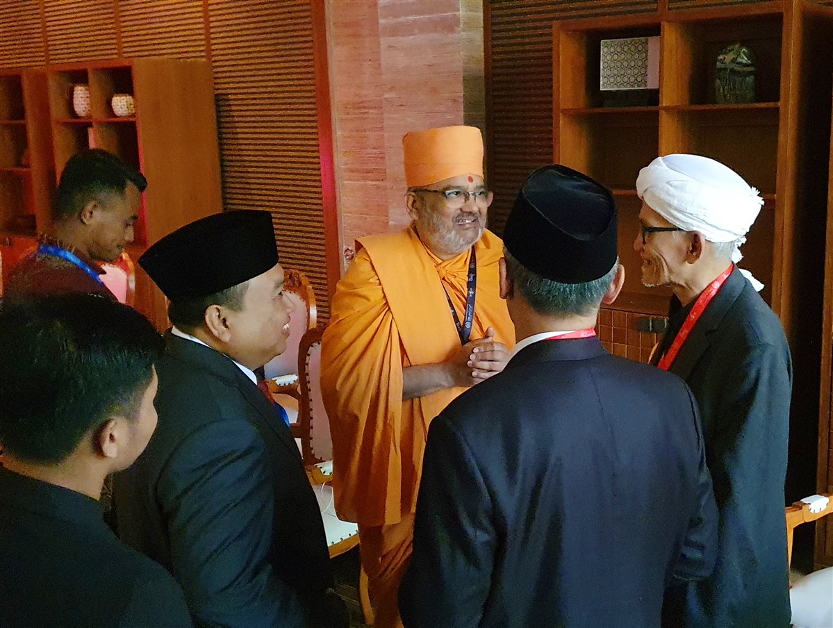With His Excellency Sheikh Miftah Al-Akhyar, Chair of Nadhlatul Ulama Supreme Council (Indonesia)