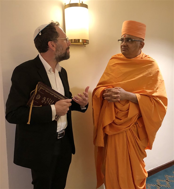 With Rabbi Dr Yakov Meir Nagen, Director of the Blickle Institute for Interfaith Dialogue (USA/Israel)