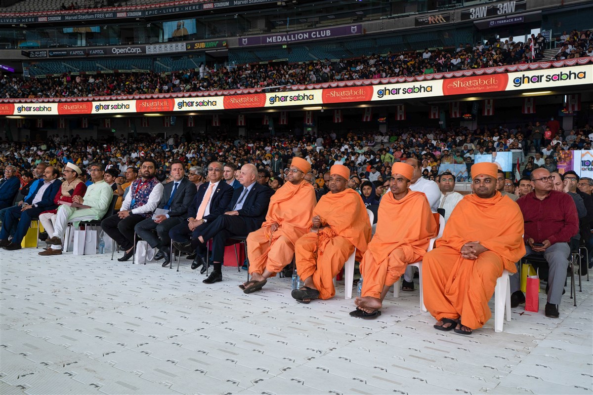 Vicharan in Asia-Pacific Region by Pujya Doctor Swami and Sadhus, Melbourne