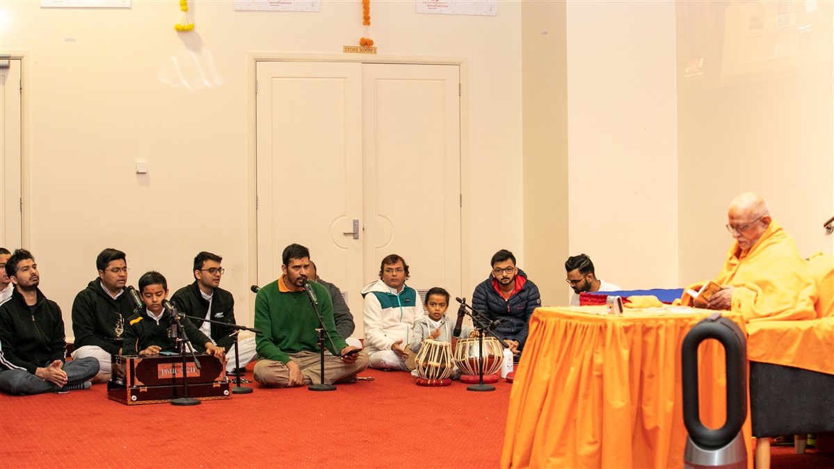 Vicharan in Asia-Pacific Region by Pujya Doctor Swami and Sadhus, Melbourne