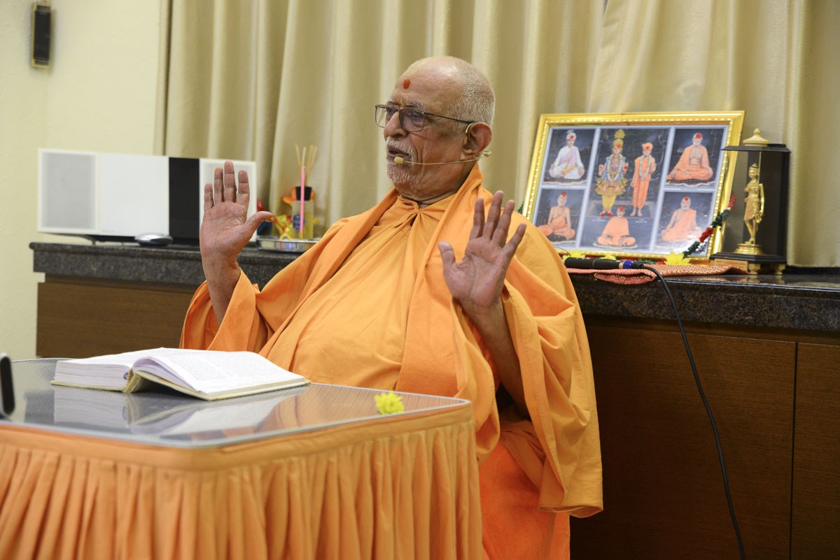 Satsang Vicharan by Pujya Doctor Swami in the Asia Pacific Region, Singapore