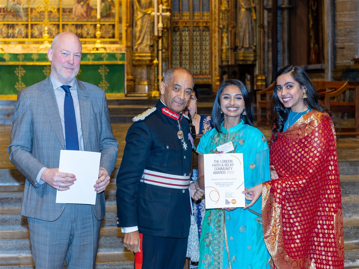 Community Award for ‘Island of Heroes’ Children’s Adventureland from The Faith & Belief Forum