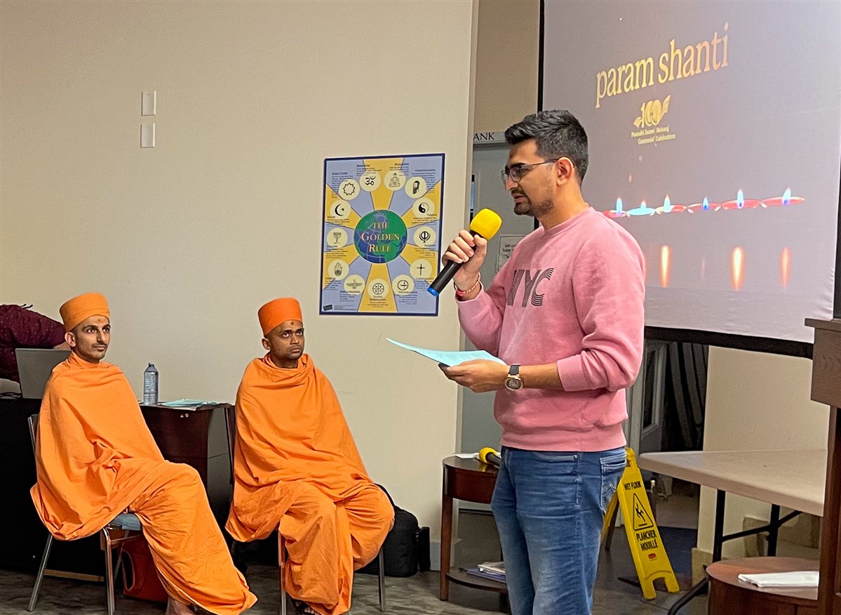 Charlottetown, PEI, Pramukh Swami Maharaj Centennial Celebrations