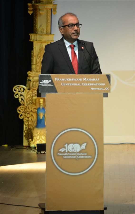 Montreal, QC, Pramukh Swami Maharaj Centennial Celebrations