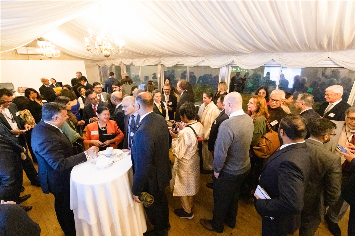 Participants included distinguished guests from the House of Commons and the House of Lords as well as Members of Parliament representing all parties