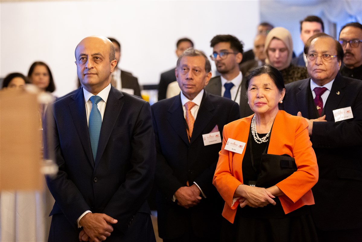 The event had been hosted by Lord Jitesh Gadhia and supported by various Members of Parliament, Lords, local government officials, charity partners and faith representatives 