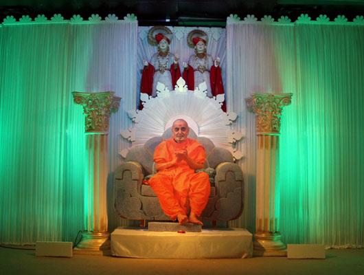 Worldwide Celebraion of Pramukh Swami Maharaj's 86 Birthday,Newyork - 