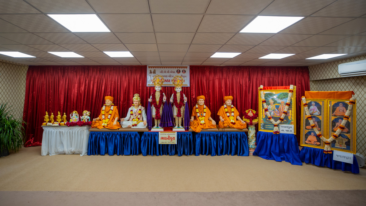 Murtis to be consecrated at BAPS Shri Swaminarayan Mandirs in Bhavanipura and Jalalpur, India
