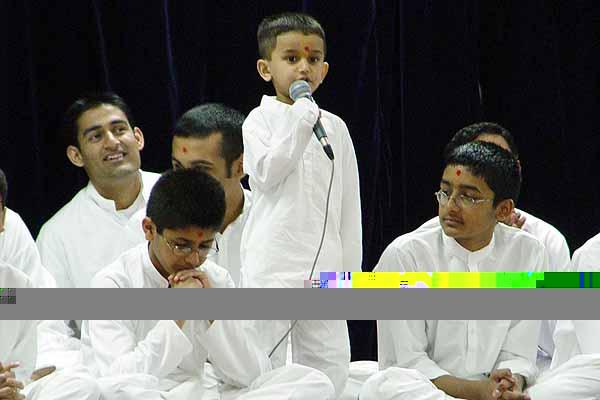 Morning Pooja, New York, May 15, 2004