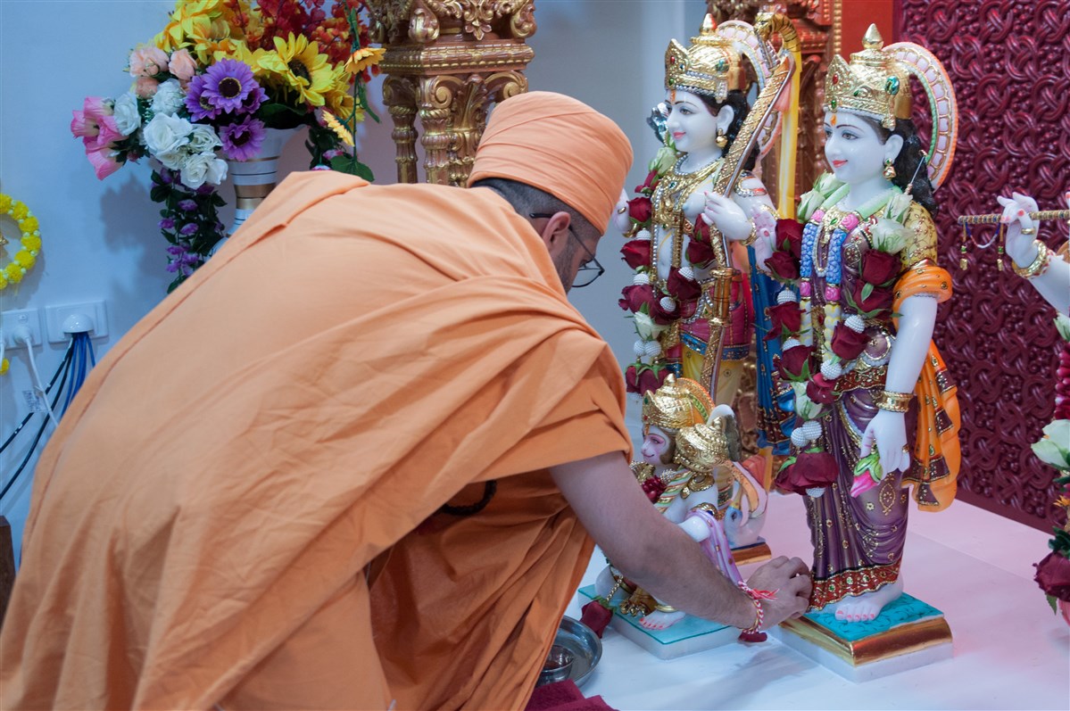 Inauguration of New BAPS Shri Swaminarayan Mandir, Toowoomba