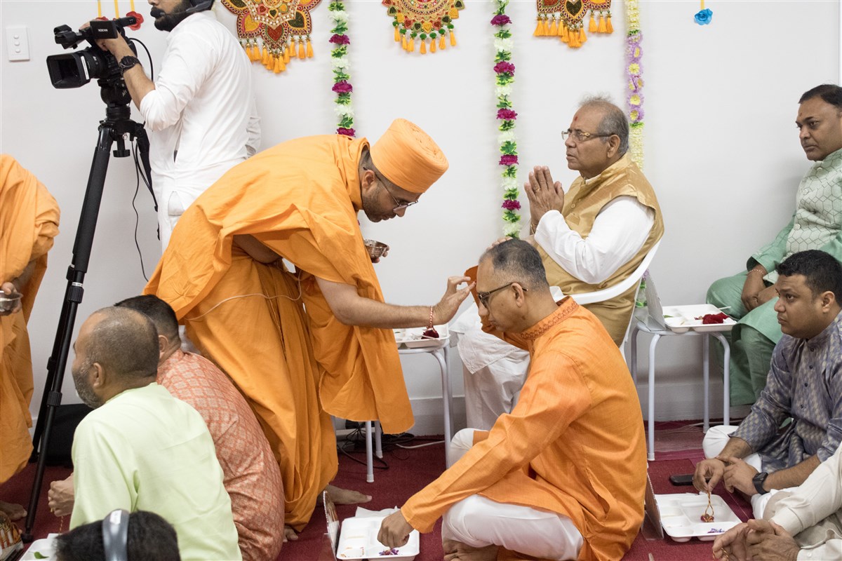 Inauguration of New BAPS Shri Swaminarayan Mandir, Toowoomba