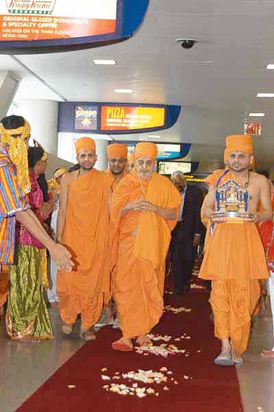 Arrival at JFK Airport, New York, 2004