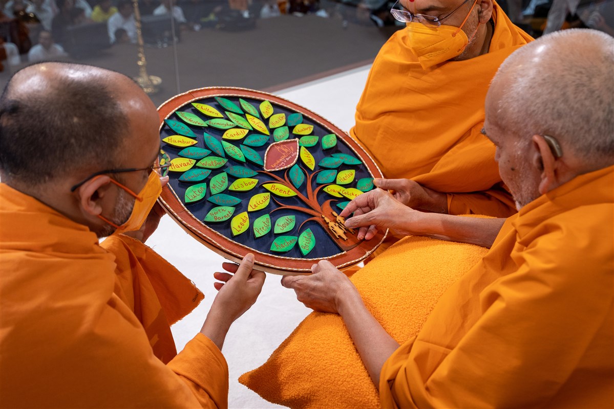 ...signifying the basis and ultimate aim of all satsang growth