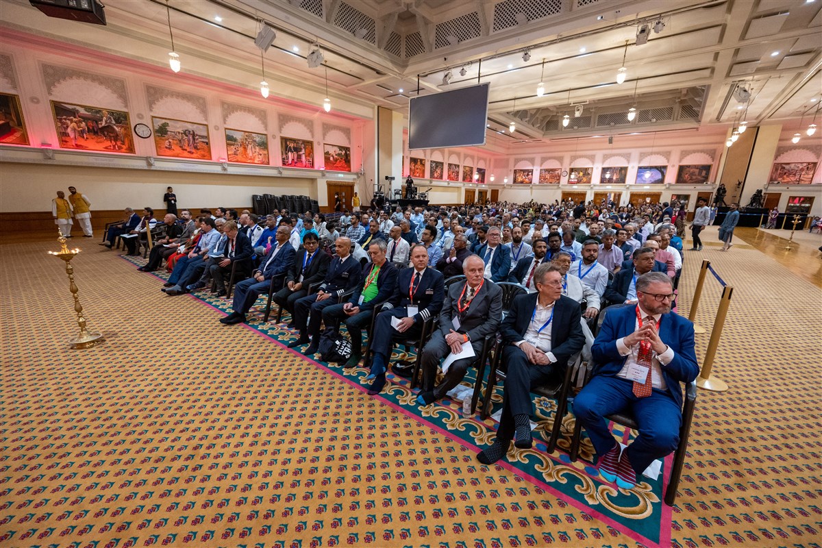 Guests from various professions, faiths and backgrounds  joined the community celebration