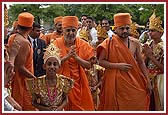 Pramukh Swami Maharaj in Edison May 22 