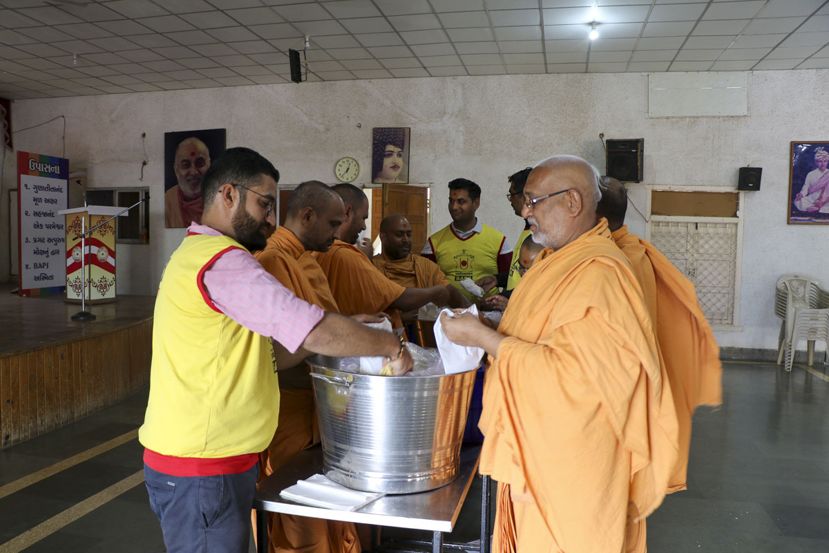Cyclone Biparjoy BAPS Relief Work 2023, Bhuj