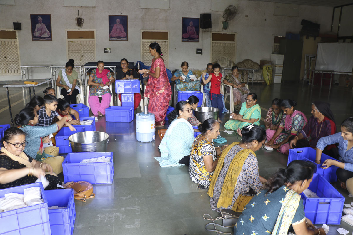 Cyclone Biparjoy BAPS Relief Work 2023, Bhuj