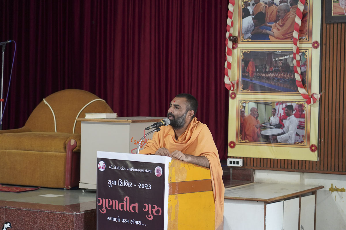 Annual Yuva Shibirs 2023: ‘Gunatit Guru: Our Best Friend’, Nadiad