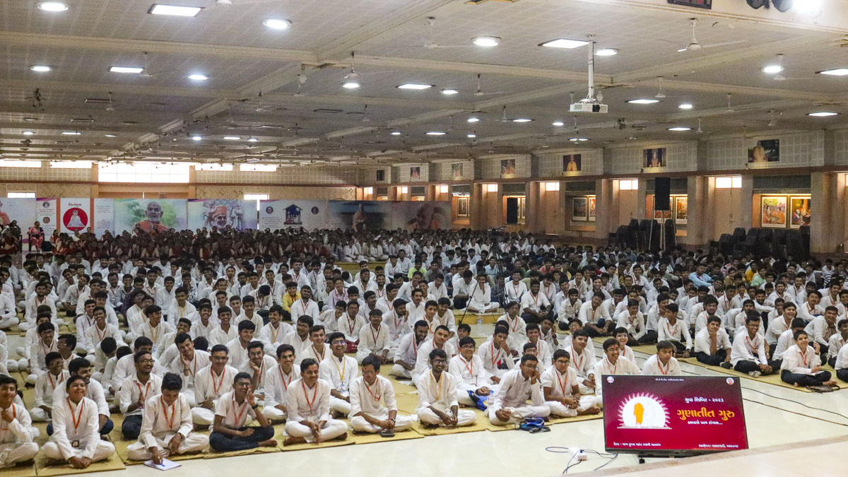 Annual Yuva Shibirs 2023: ‘Gunatit Guru: Our Best Friend’, Bhavnagar