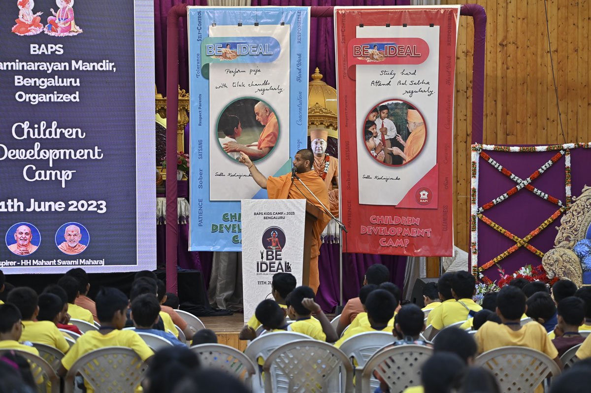 Children Development Camp: ‘Be Ideal’, Bengaluru