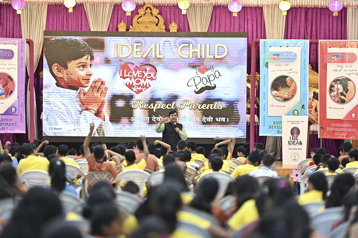 Children Development Camp: ‘Be Ideal’, Bengaluru
