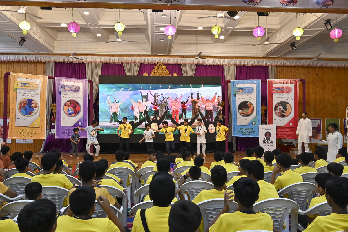 Children Development Camp: ‘Be Ideal’, Bengaluru
