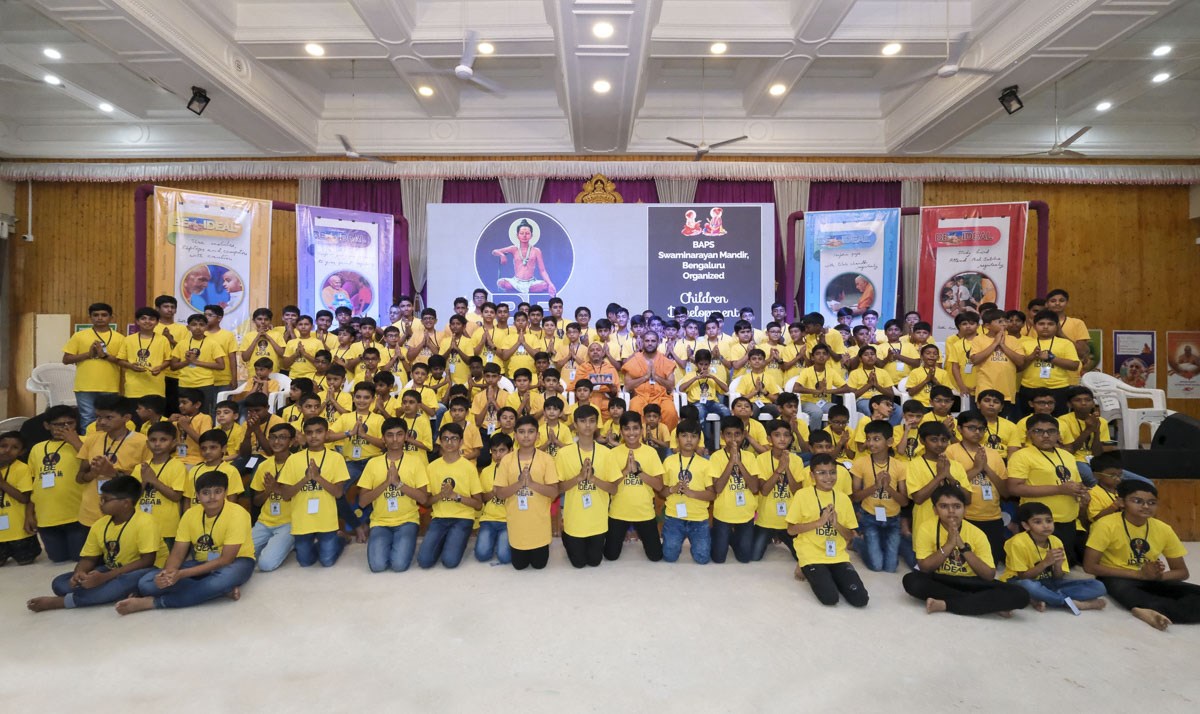 Children Development Camp: ‘Be Ideal’, Bengaluru