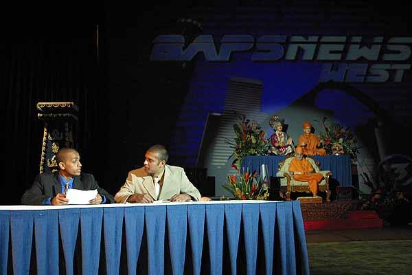 Kishori Din June 26, 2004 - Kishores present "BAPS News West" 