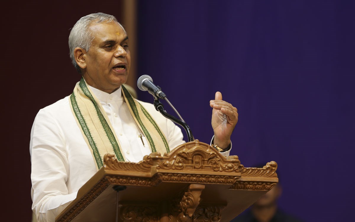 Honorable Governor of Gujarat Attends Natural Farming Conference, Sarangpur