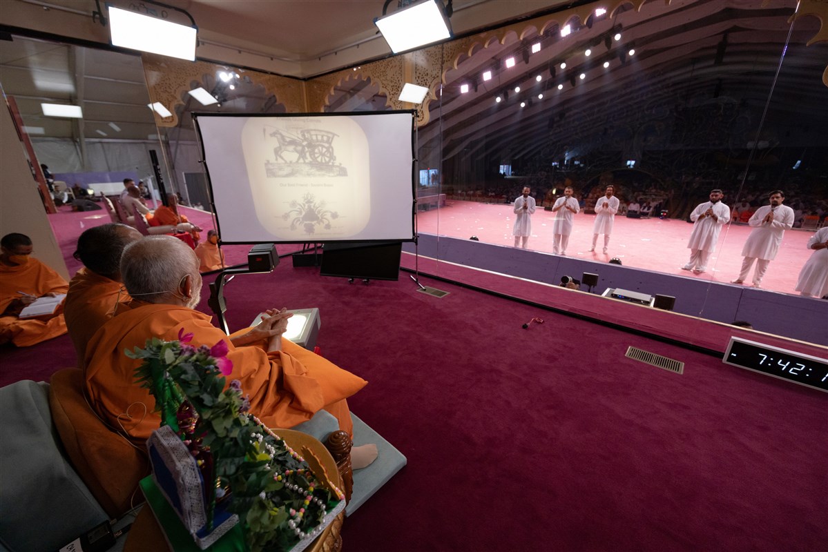 ...now, as adults, they requested Swamishri to present the content to them once again..