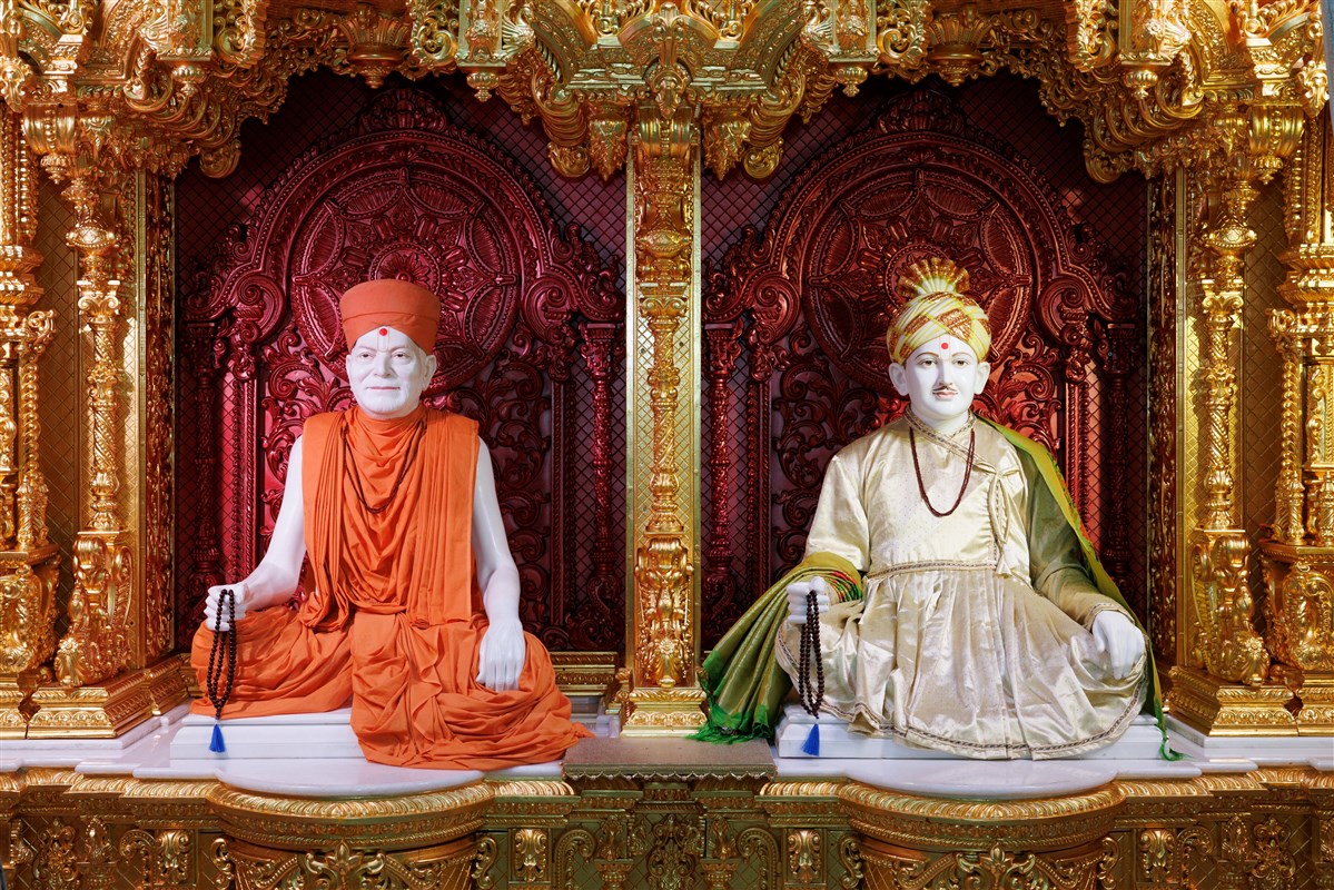 Brahmaswarup Yogiji Maharaj and Brahmaswarup Bhagatji Maharaj