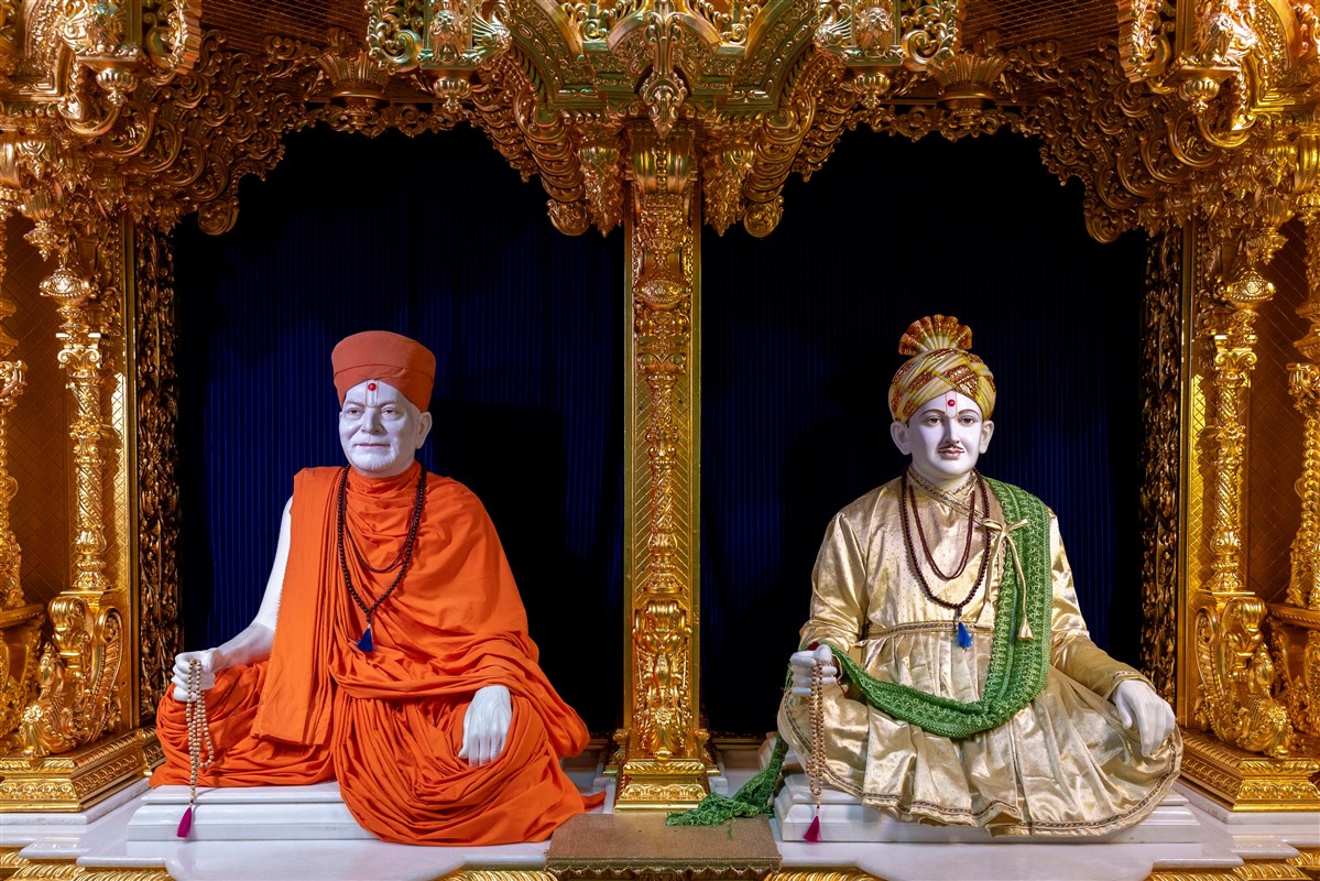Brahmaswarup Yogiji Maharaj and Brahmaswarup Bhagatji Maharaj